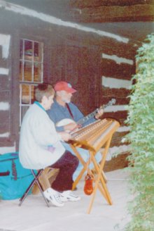 Dulcimer and banjo duet