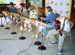 Dulcimers on stage