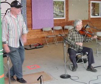 Charlie Burton and Gerry Milnes