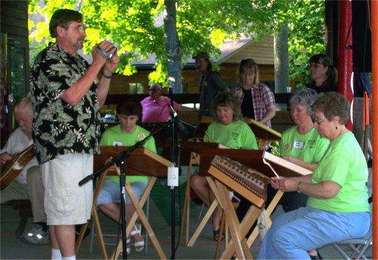 Musicians jamming