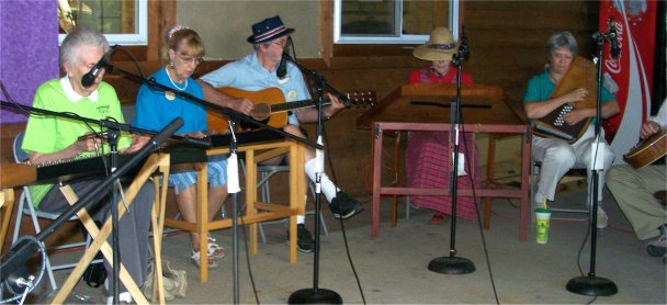 Musicians jamming