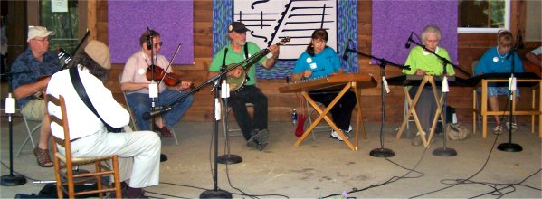 Musicians jamming