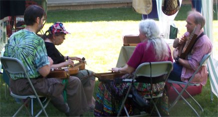 Musicians jamming