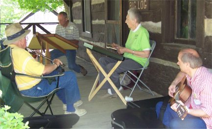Musicians jamming
