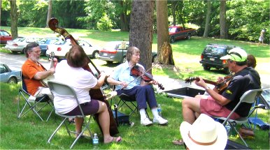 musicians jamming