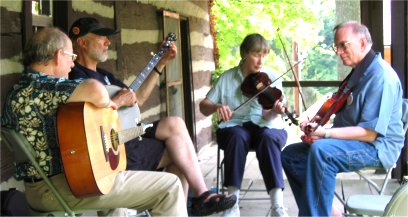 musicians jamming