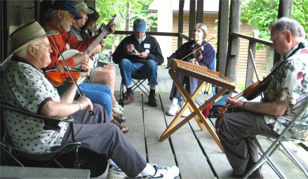 musicians jamming