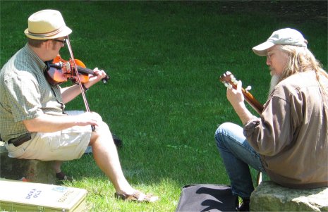 musicians jamming