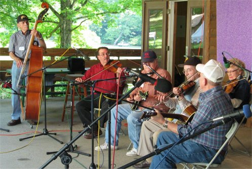 Elmer Rich and friends