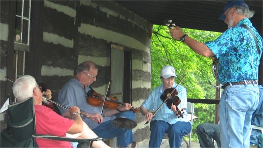 musicians jamming